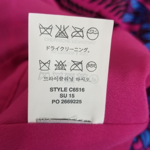 NWT J. Crew Silk Floral Midnight Fuchsia Strappy Jumpsuit Size 4 Pockets - Picture 15 of 16